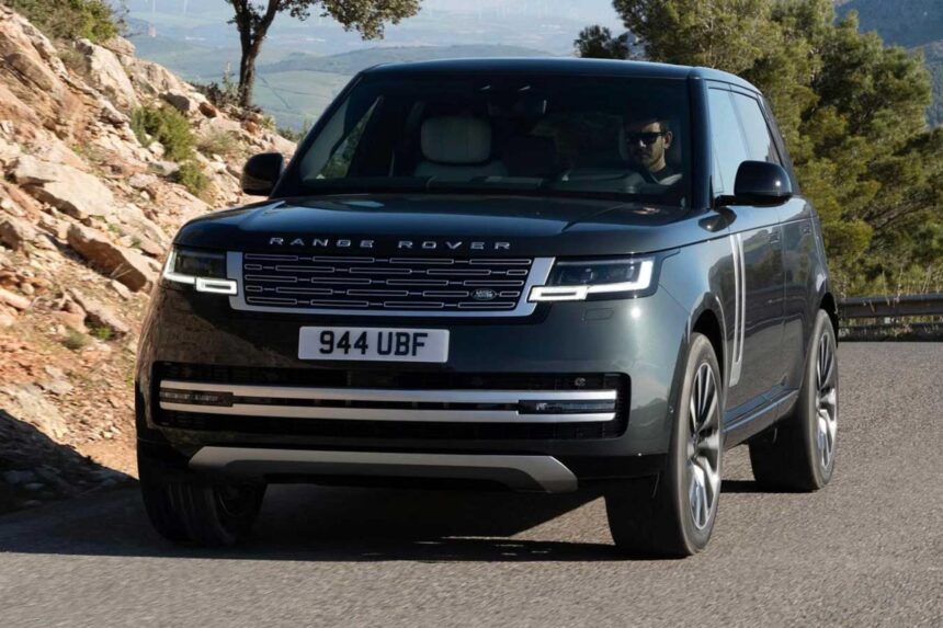 رنجروور برقی EV550 با طراحی آیرودینامیک