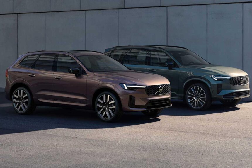 شاسی بلند ولوو XC60 هیبرید با تغییرات جدید در طراحی بدنه